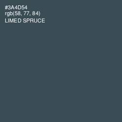 #3A4D54 - Limed Spruce Color Image
